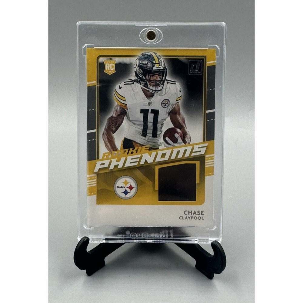 2020 DONRUSS ROOKIE PHENOMS RELIC CHASE CLAYPOOL STEELERS Rookie‎